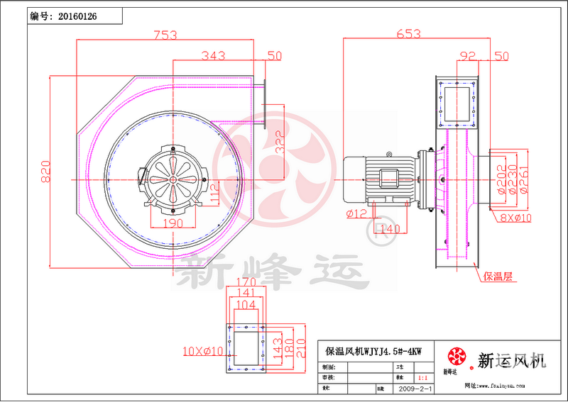 保溫離心風機（jī）