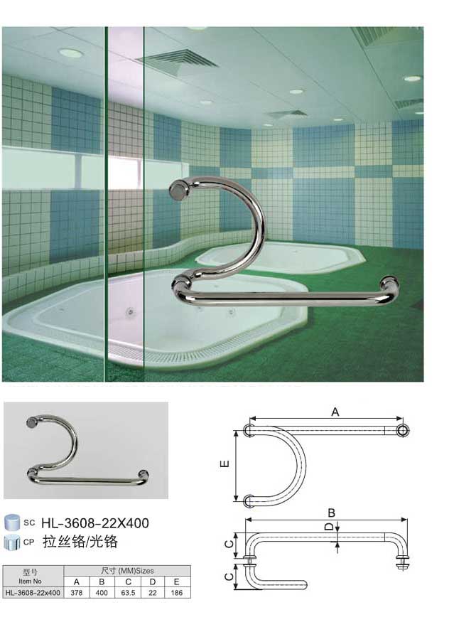八哥影院HL-3608-22×400大門拉手