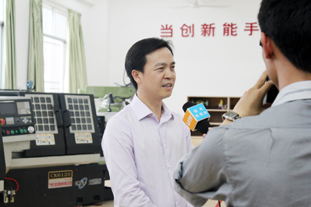 陳董接受陸豐電(diàn)視台訪談