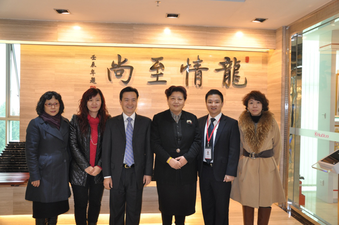 劉延寧女士、五金聯盟一行赴匯(huì)泰龍公司調研