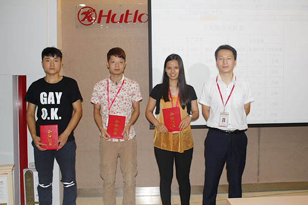 培訓合格(gé)學員頒發了合格證書