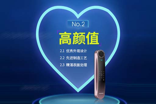 好智能鎖十大(dà)標準2.0---No.2:高顏值