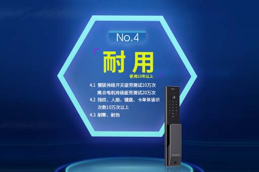 好智能(néng)鎖十大(dà)標(biāo)準2.0---No.4:耐用